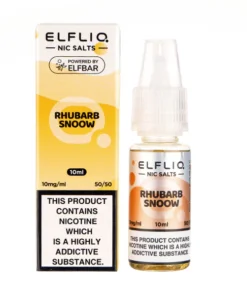Rhubarb Snoow Nic Salt E-Liquid