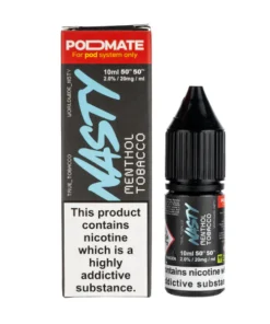 Menthol Tobacco Nic Salt E-Liquid