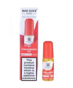 Strawberry Ice Nic Salt E-Liquid by Bar Juice