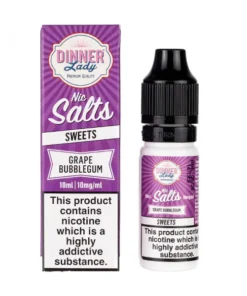 Grape Bubblegum Nic Salt E-Liquid
