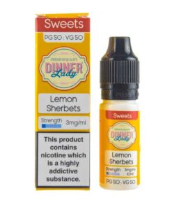 Lemon Sherbet 50/50 E-Liquid by Dinner Lady