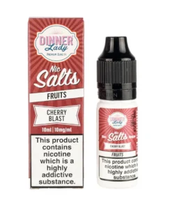 Cherry Blast Nic Salt E-Liquid by Dinner Lady