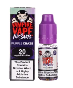 Purple Craze Nic Salt E-Liquid