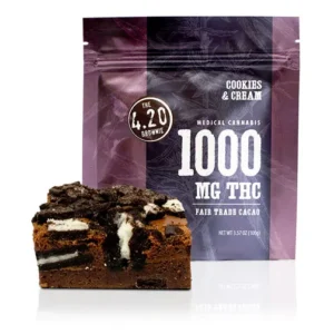Cookies & Cream 420 Brownie